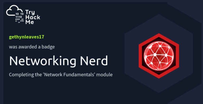 TryHackMe badge 3