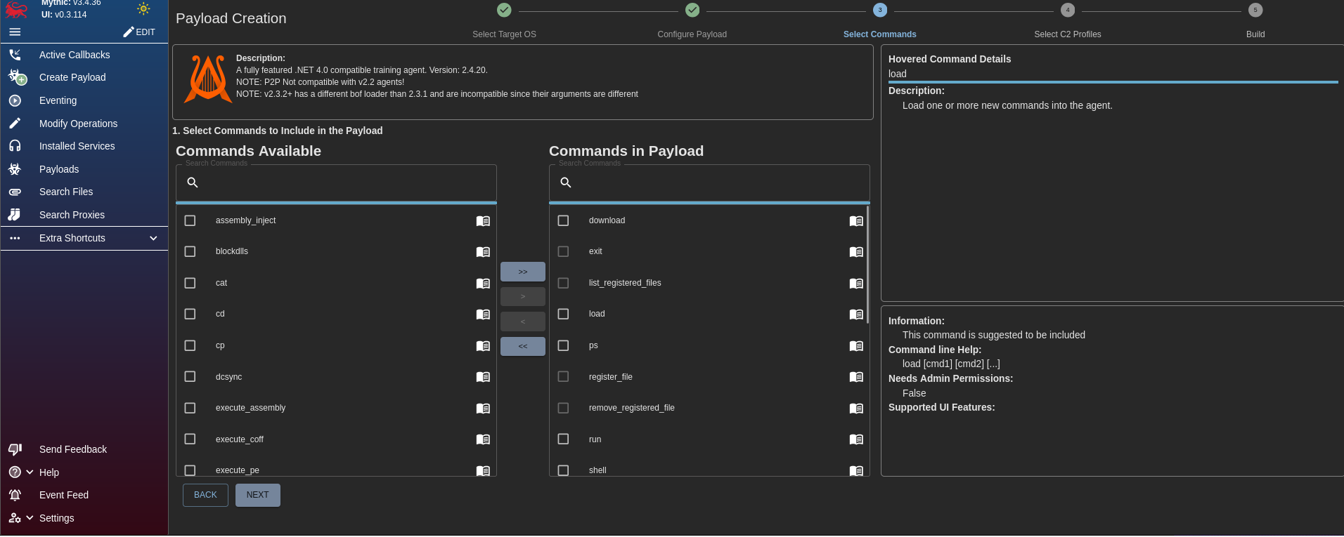 Windows File Explorer showing the Mythic C2 Apollo payload file present in the Downloads folder